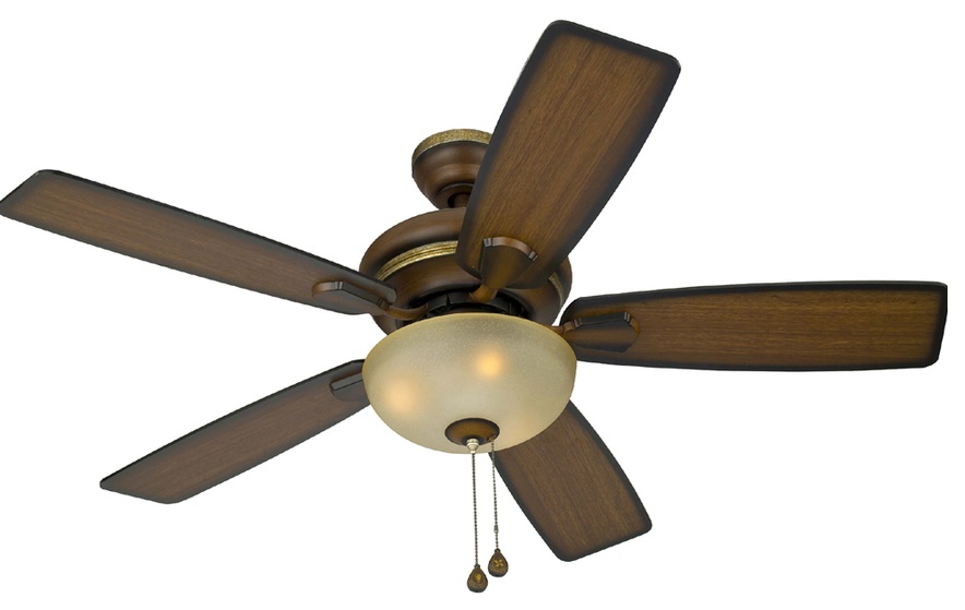Shop Harbor Breeze 44-in Cedar Hill Ceiling Fan